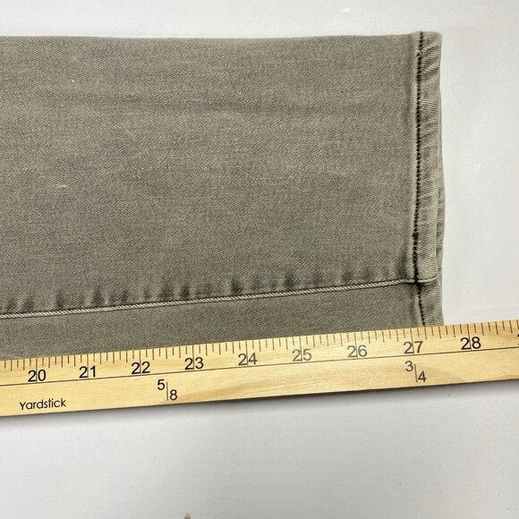 Dear John Button Fly Stella Super High Rise Crop Jeans Stretch‎ Faded - Picture 13 of 14